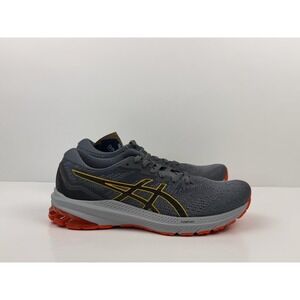 Asics Men's GT-1000 Running Shoes Size 8 Sheetrock Black/Orange 1011B354